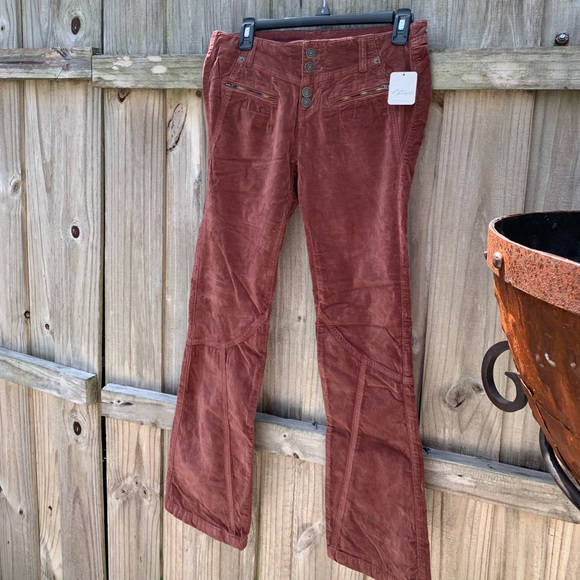 Free People Hit Back Slim Flare Pants - Picture 5 of 13